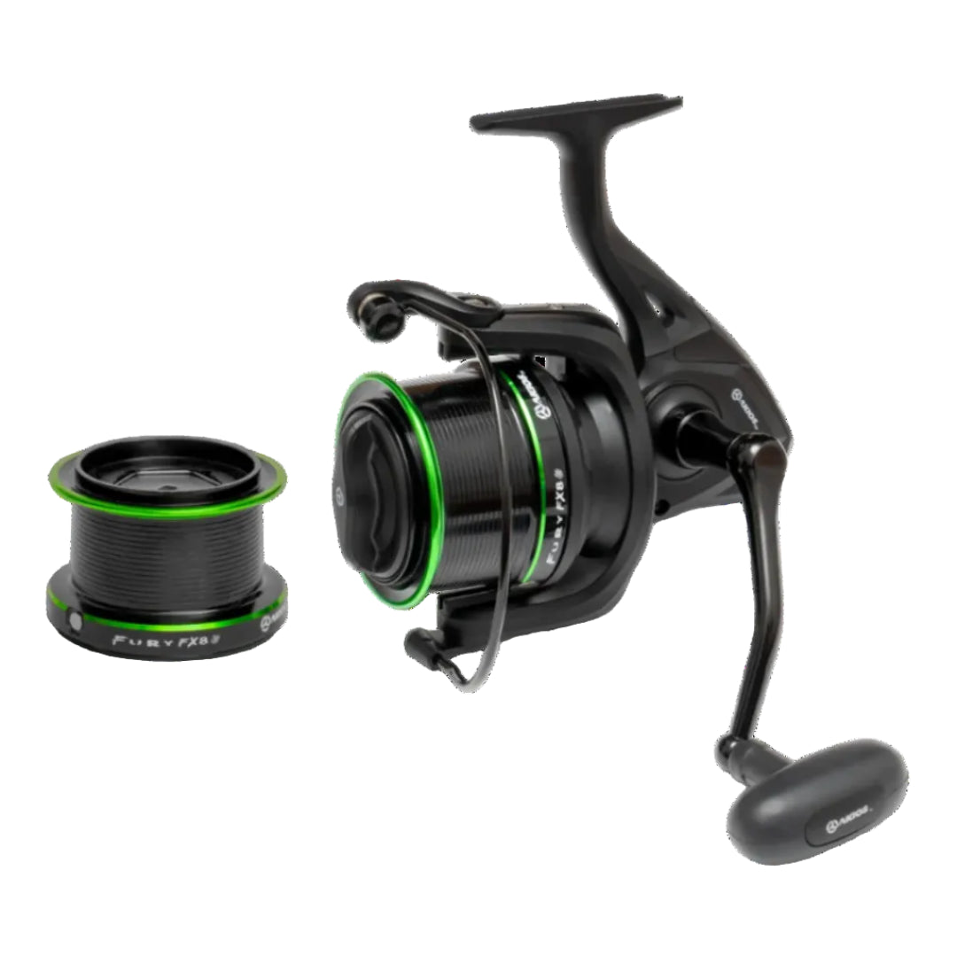 akios fury gtx8 surcasting reel with spare spool