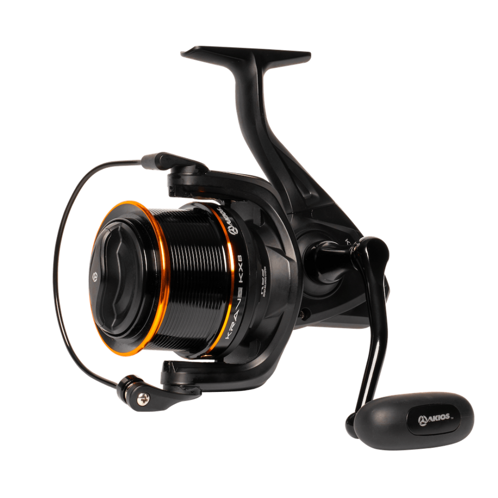 Akios Krave KX8 Surf Fishing Reel – Long Cast Fixed Spool Reel