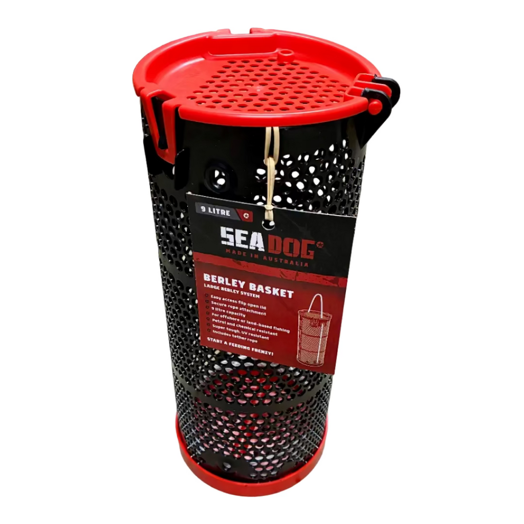 sea dog 9 litre plastic berley pot cage retail pack