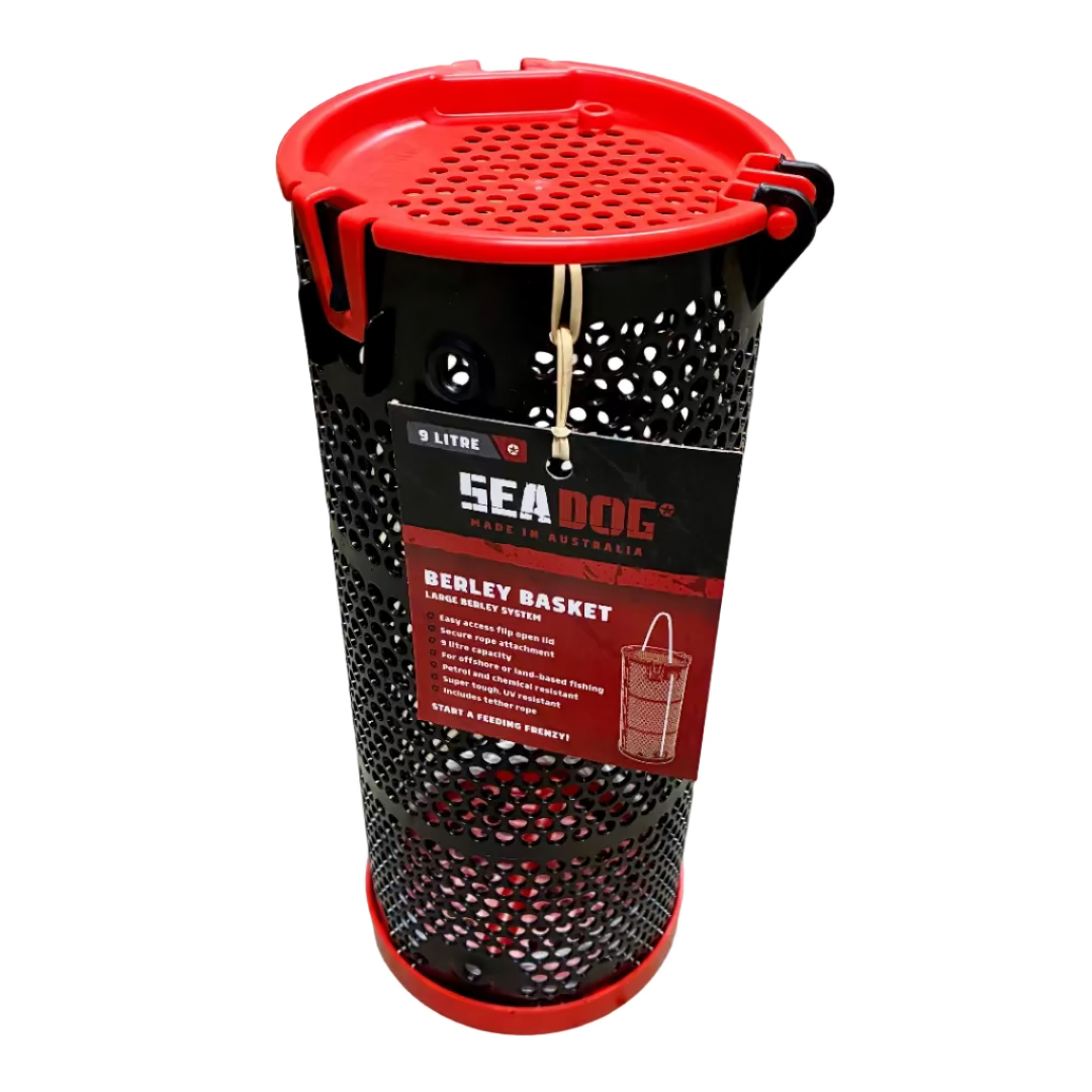 sea dog 9 litre plastic berley pot cage retail pack
