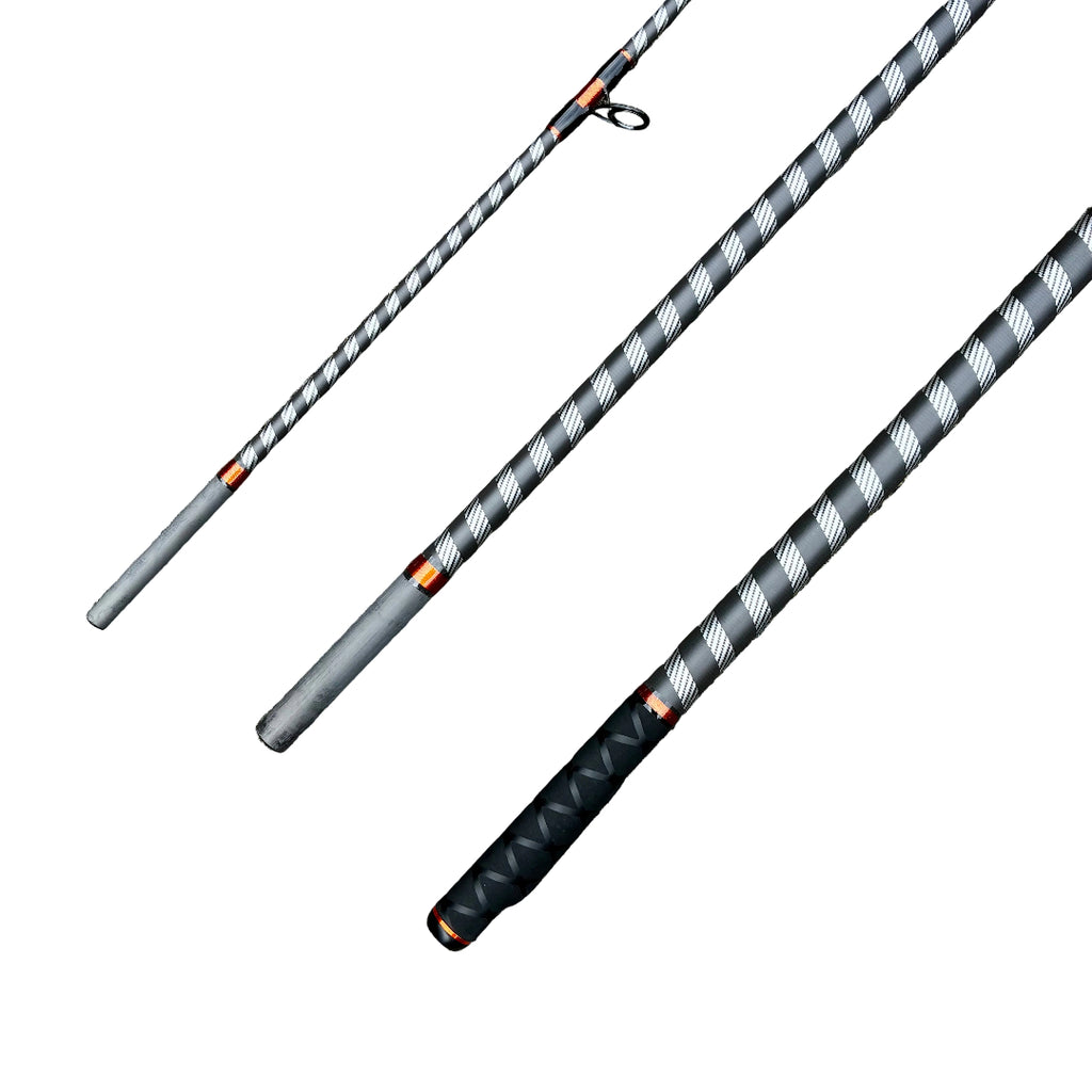 butt section of akios krave 3 piece 14ft surfcasting rod