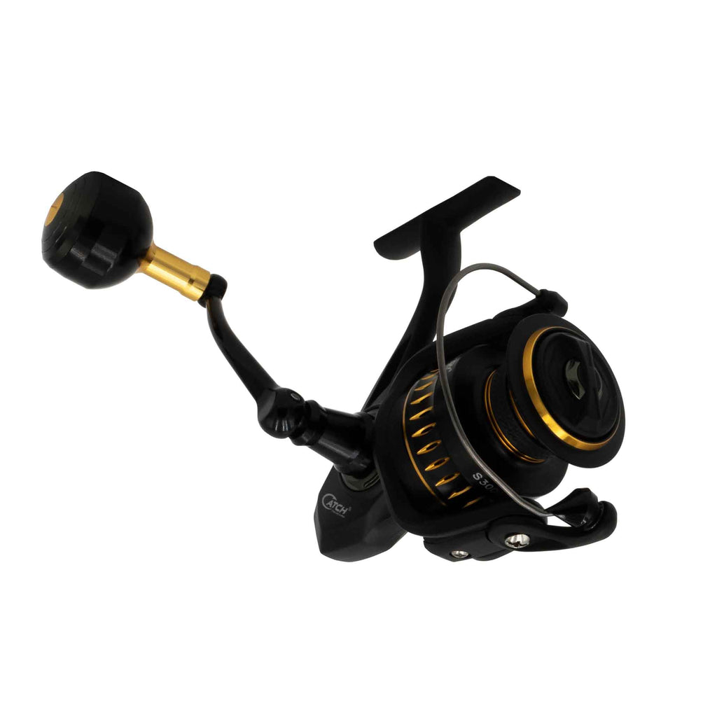 Catch S3000 softbait spinning reel for snapper fishing in NZ