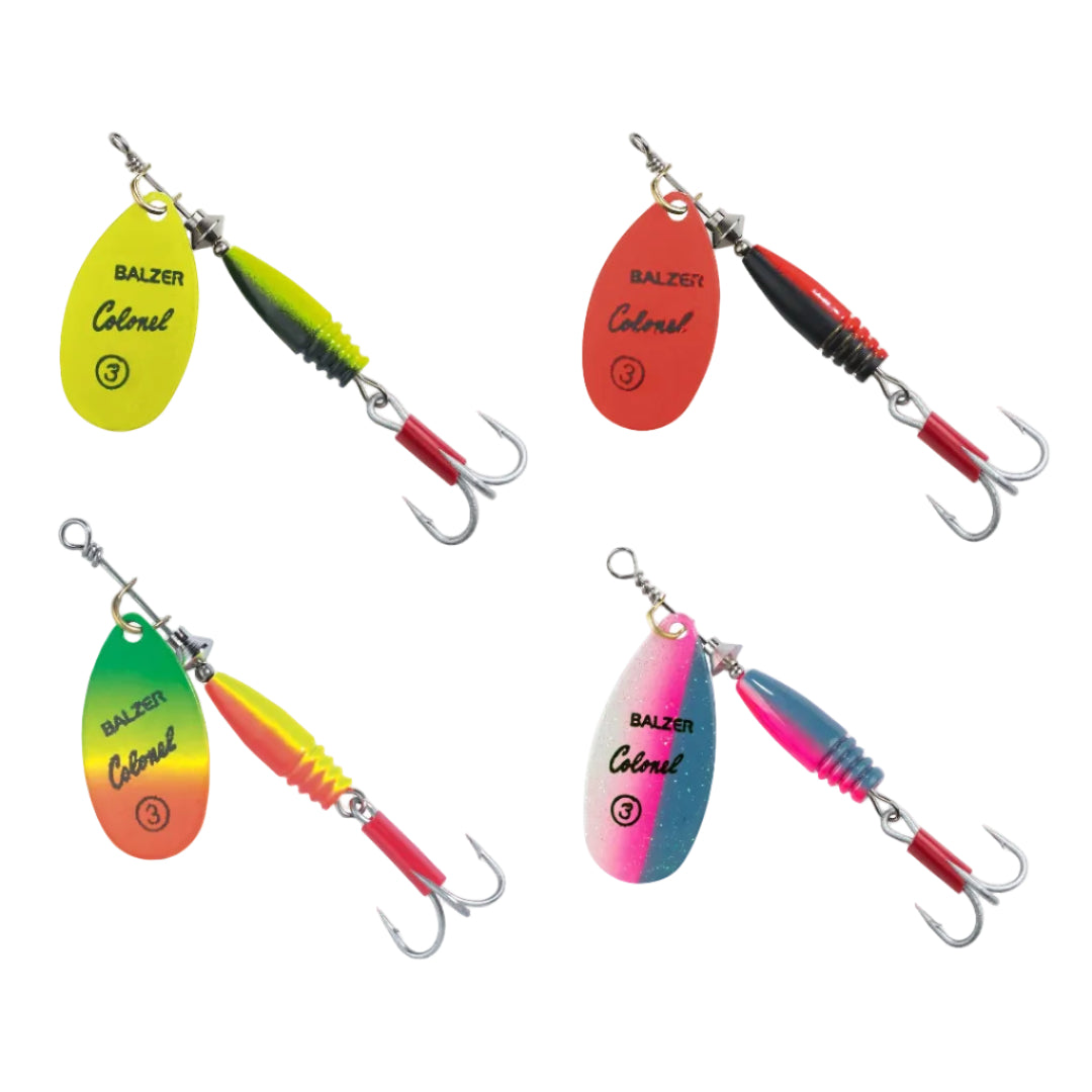 Balzer Colonel Classic Fluo Spinner | Trout & Salmon Lure