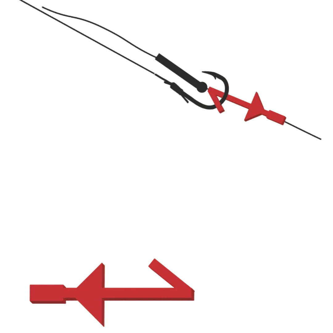 Balzer Far Cast Clips | Surfcasting Long Cast Clips 5 Pack