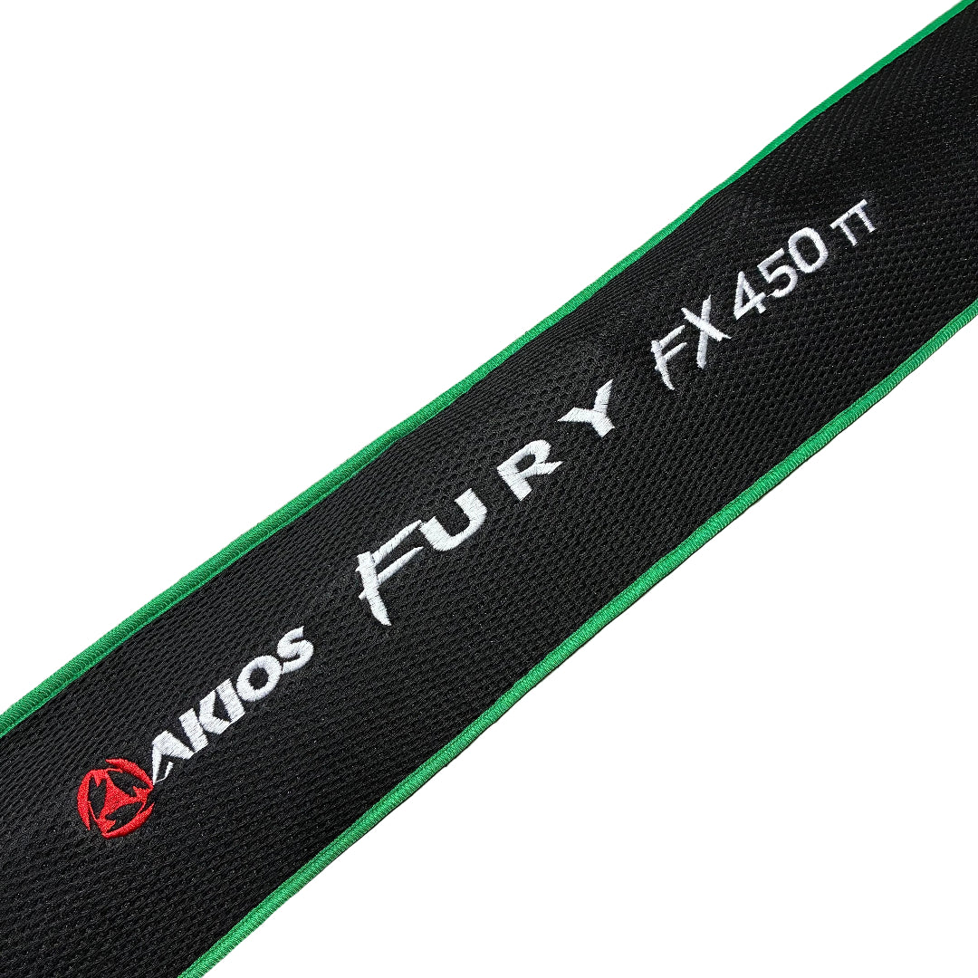 akios fury surf rod bag close up