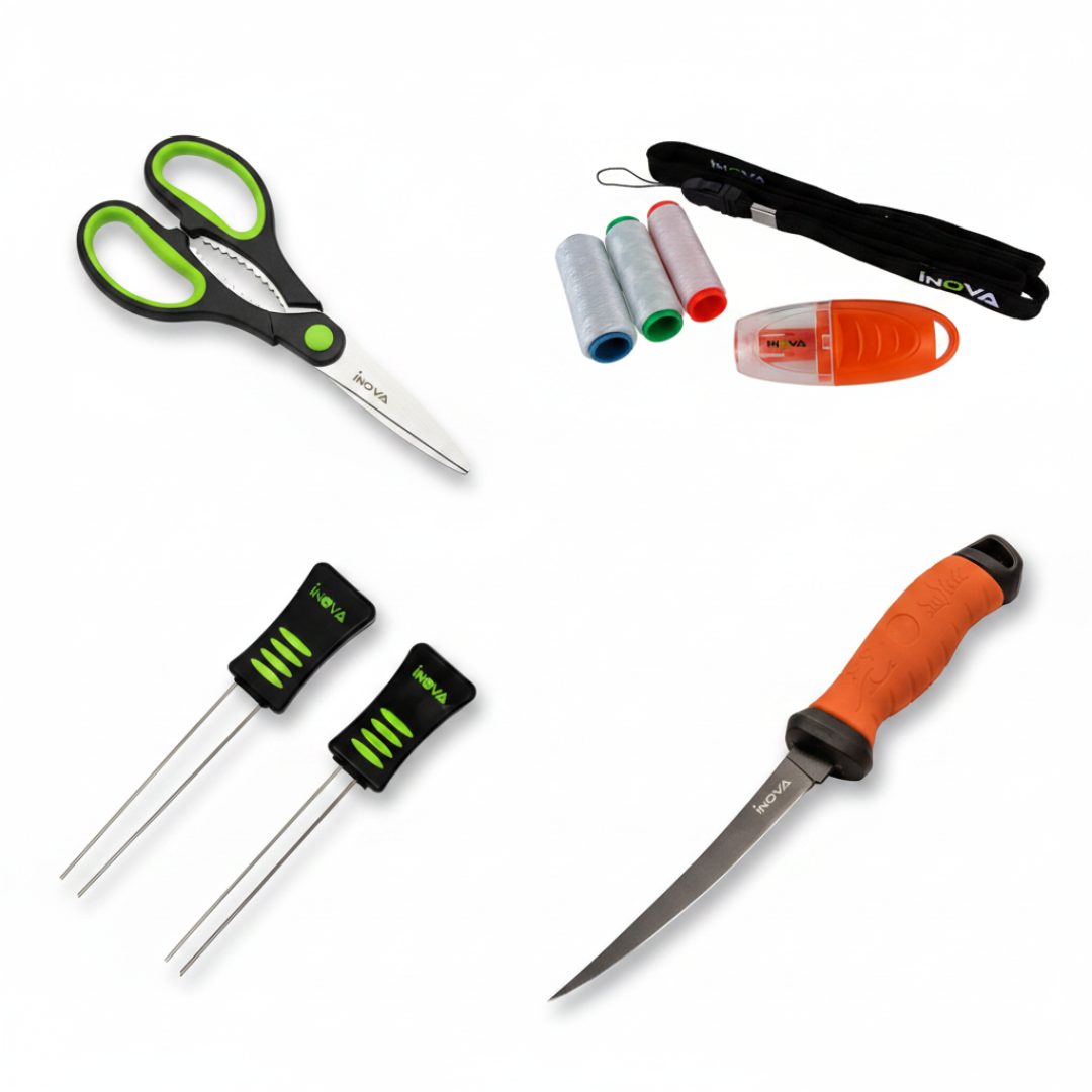 inova fishing tackle bait prep tool bundle