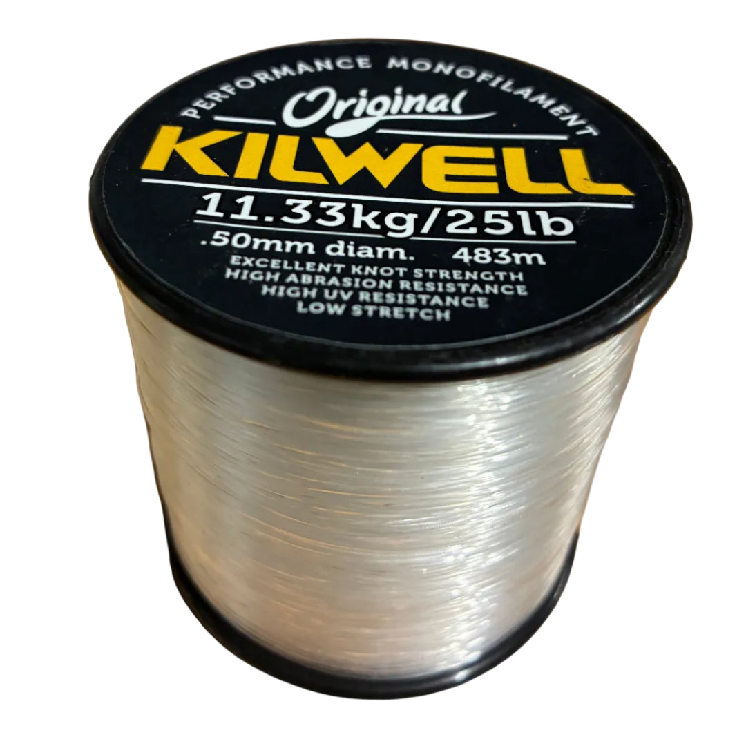 Kilwell mono 25lb monofilament fishing line