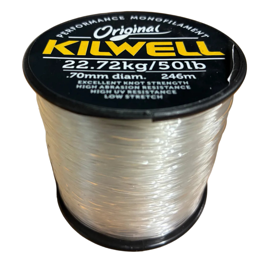 Kilwell mono 50lb monofilament fishing line