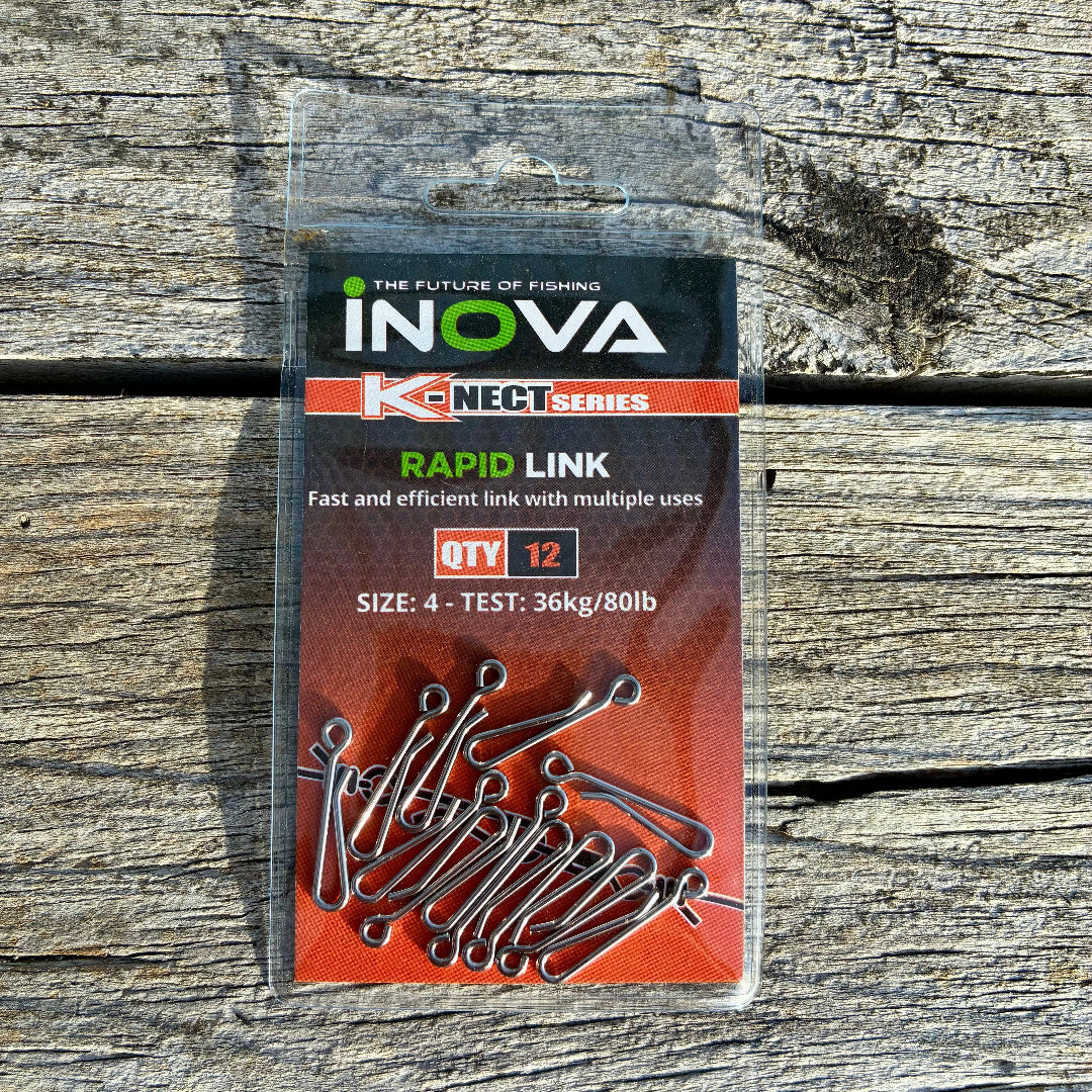 inova rapid links speed clips sioze 4 test 36kg or 80lb