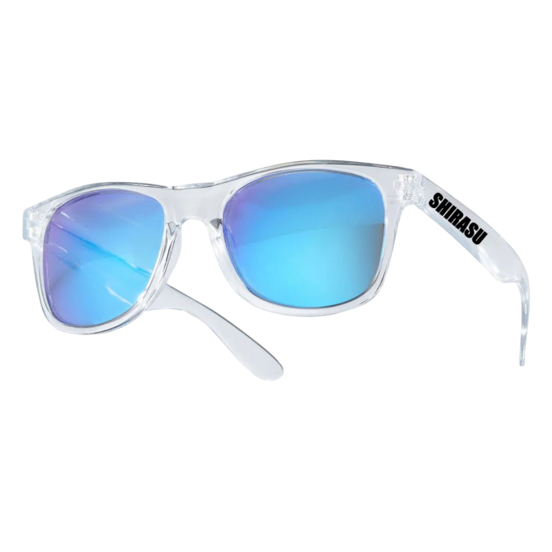 polarised fishing sunglasses blue mirrores