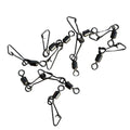 snap link rolling swivels jig head clips