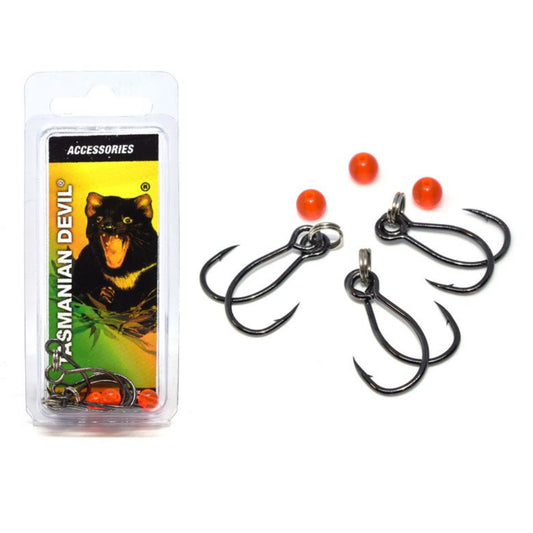 Tasmanian Devil Twin Single Hook Rig NZ | Sizes #4 to 3/0