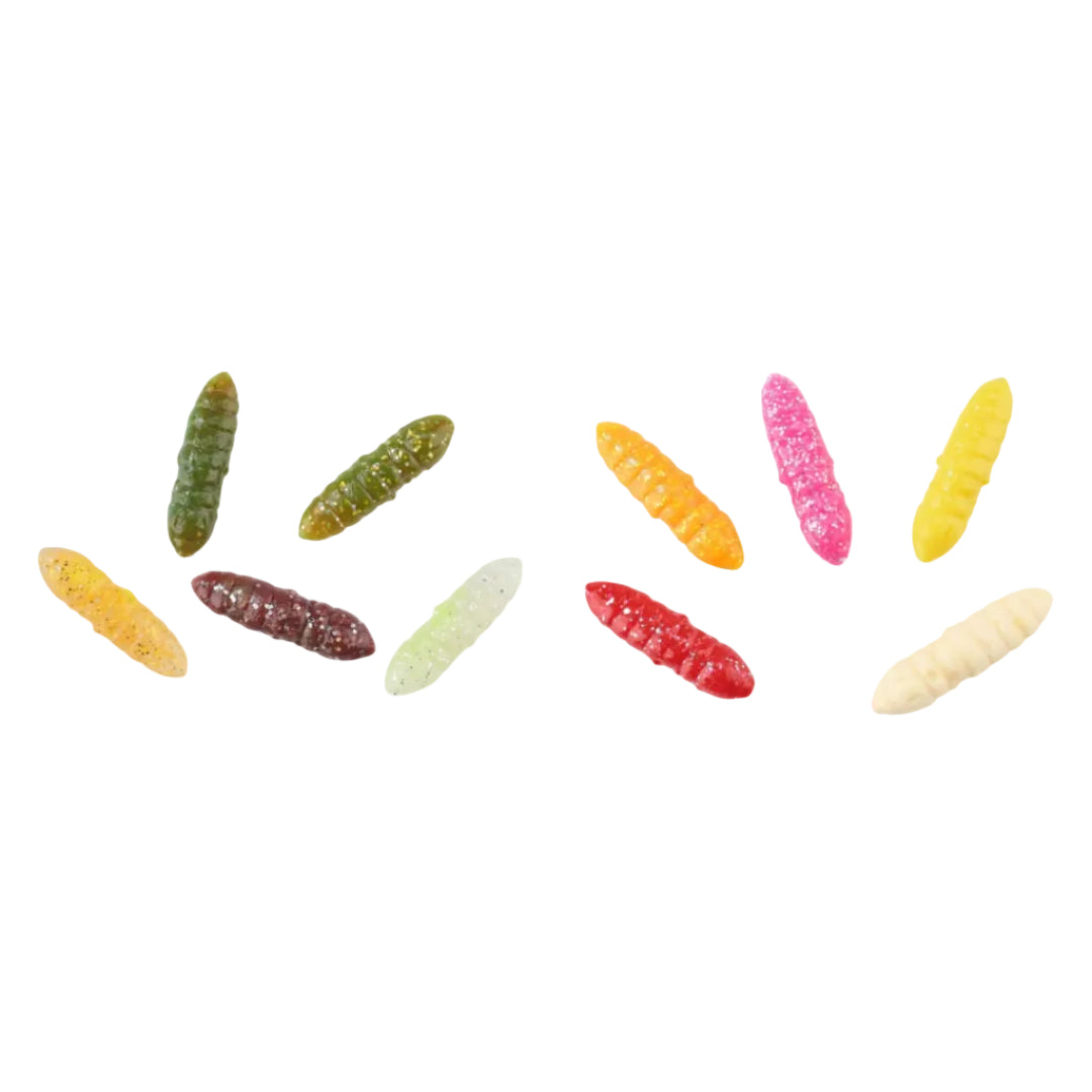 Balzer Trout Collector Larva Bee Scented Softbait Assortment