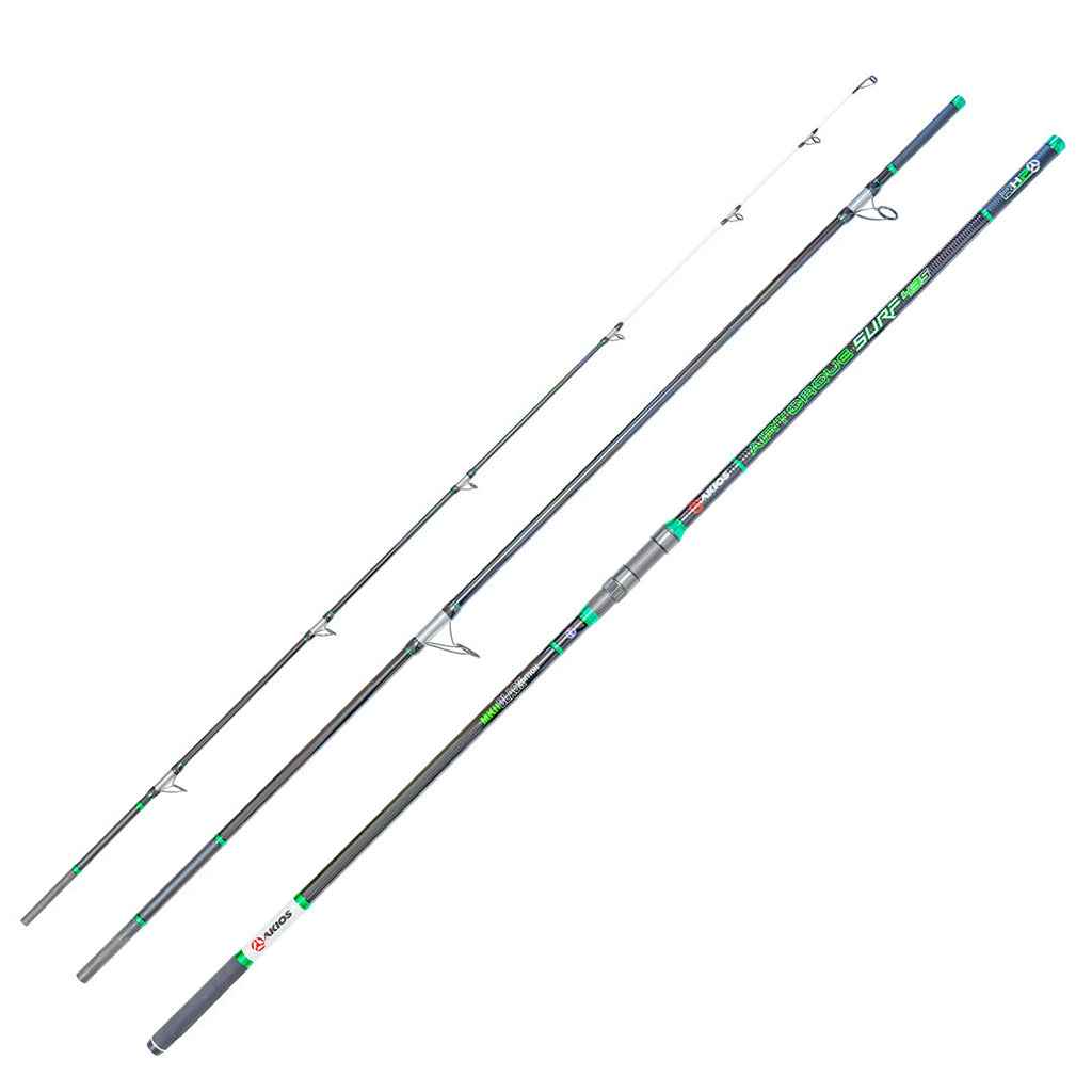 Akios Airtorque 435 Black Edition Surf Rod 14ft 5in 3 Piece 112-224 gram