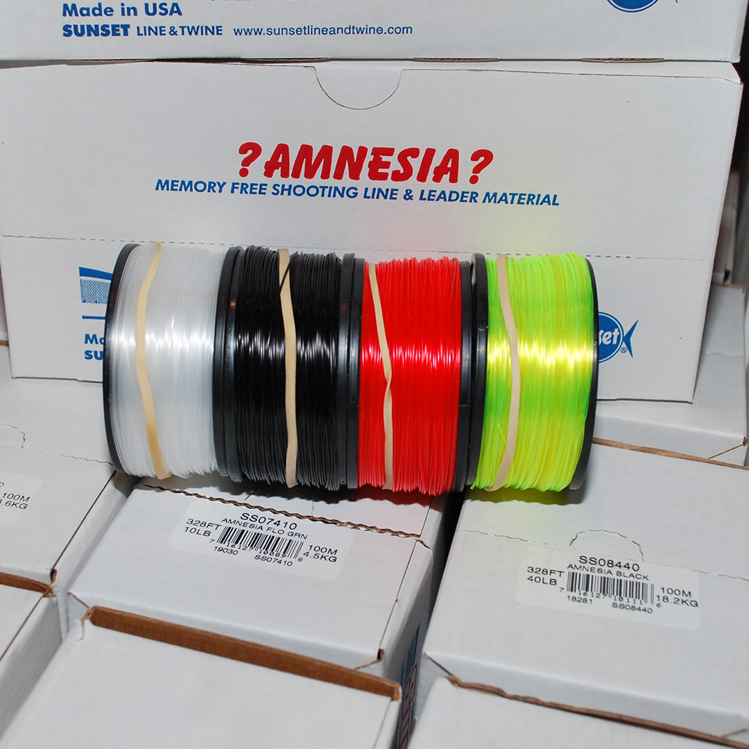 Sunset Amnesia Memory Free Monofilament Trace | 8lb / 3.6kg 100m - LURE ME - Online Fishing Tackle.