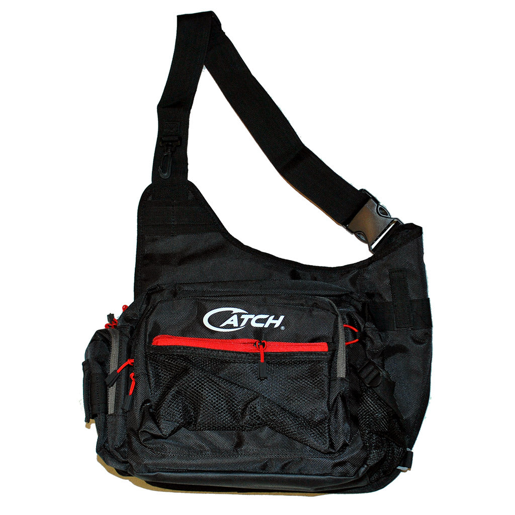 Catch 3 Compartment Shoulder Tackle Bag with free lure pack