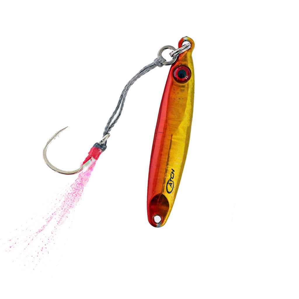 Catch Pocket Rocket Tungsten Micro Jig - Orange Assassin