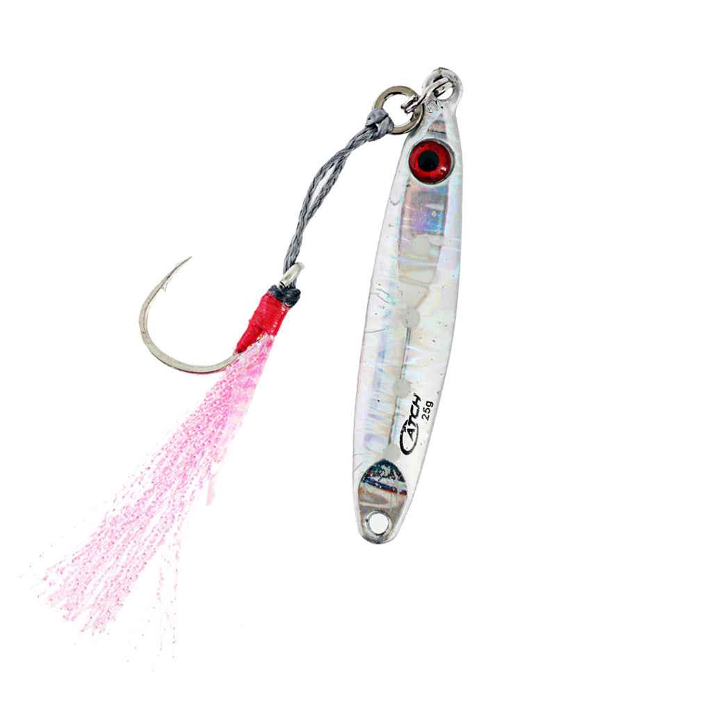 Catch Pocket Rocket Tungsten Micro Jig - White Warrior