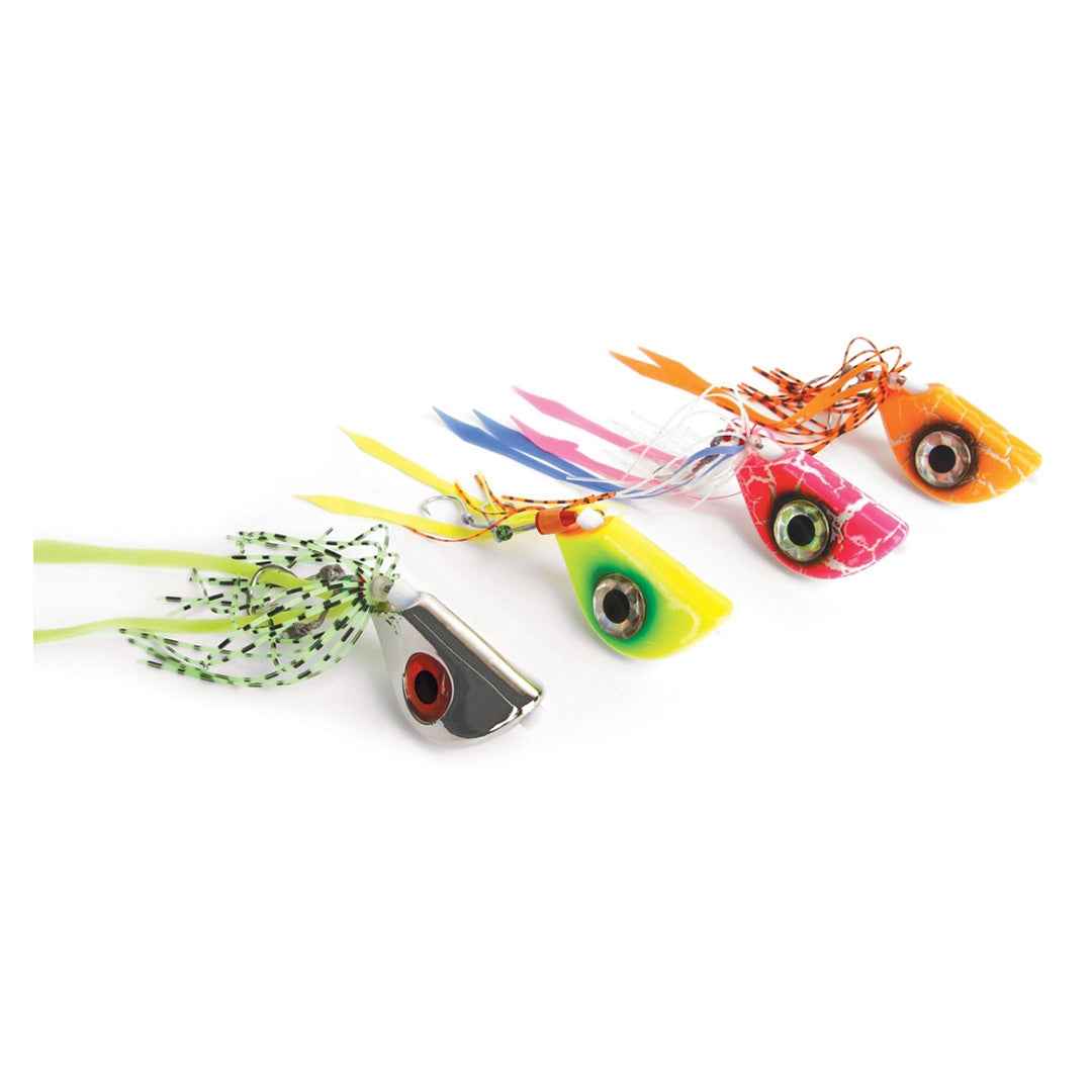 Catch Beady Eye Kabura Jig in Chartreuse with Glow and UV (60-150g)