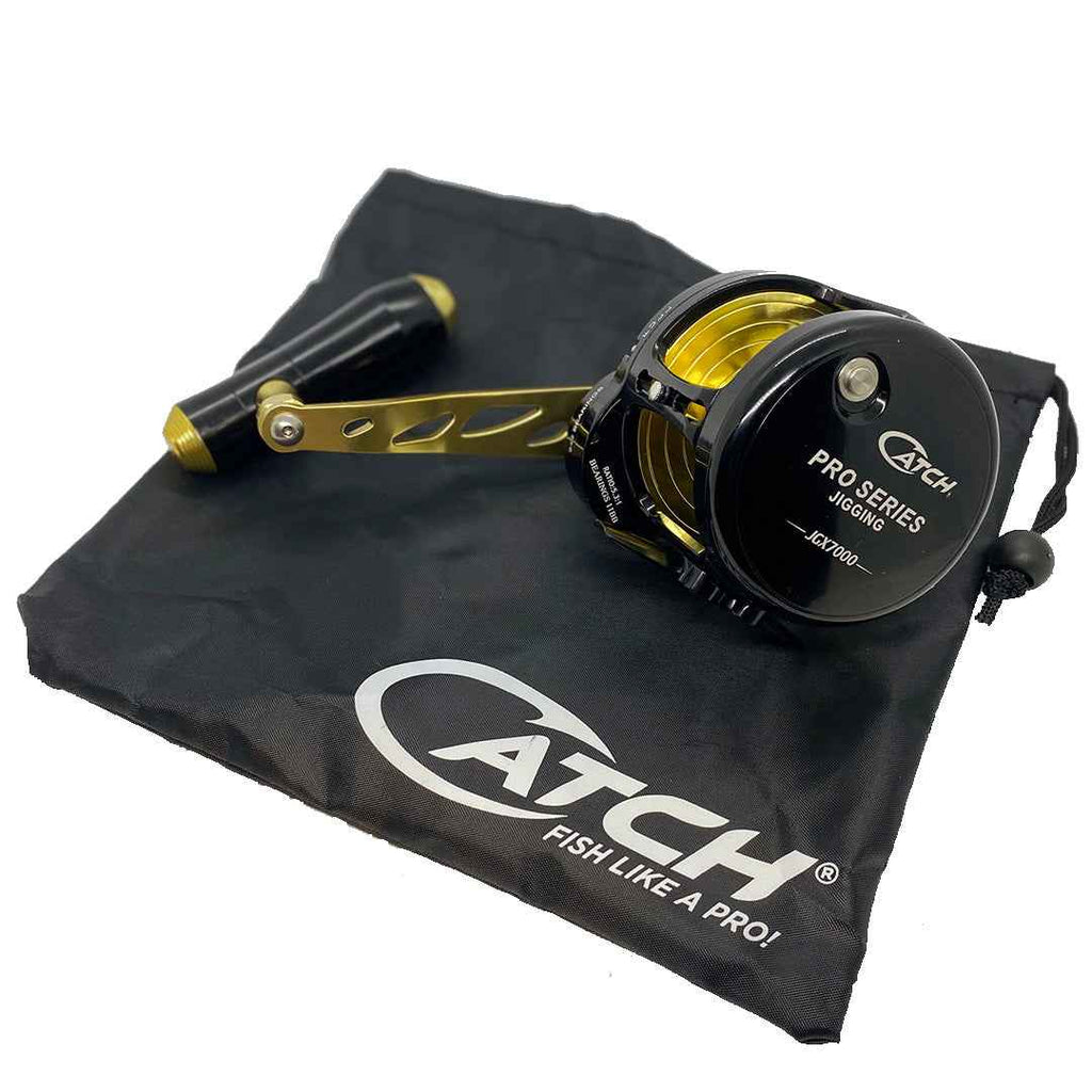 Catch JGX7000 Pro Series Overhead Jigging Reel 40kg Drag