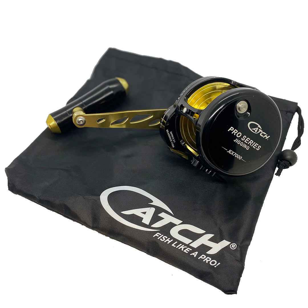 Catch JGX7000 Pro Series Overhead Jigging Reel 40kg Drag