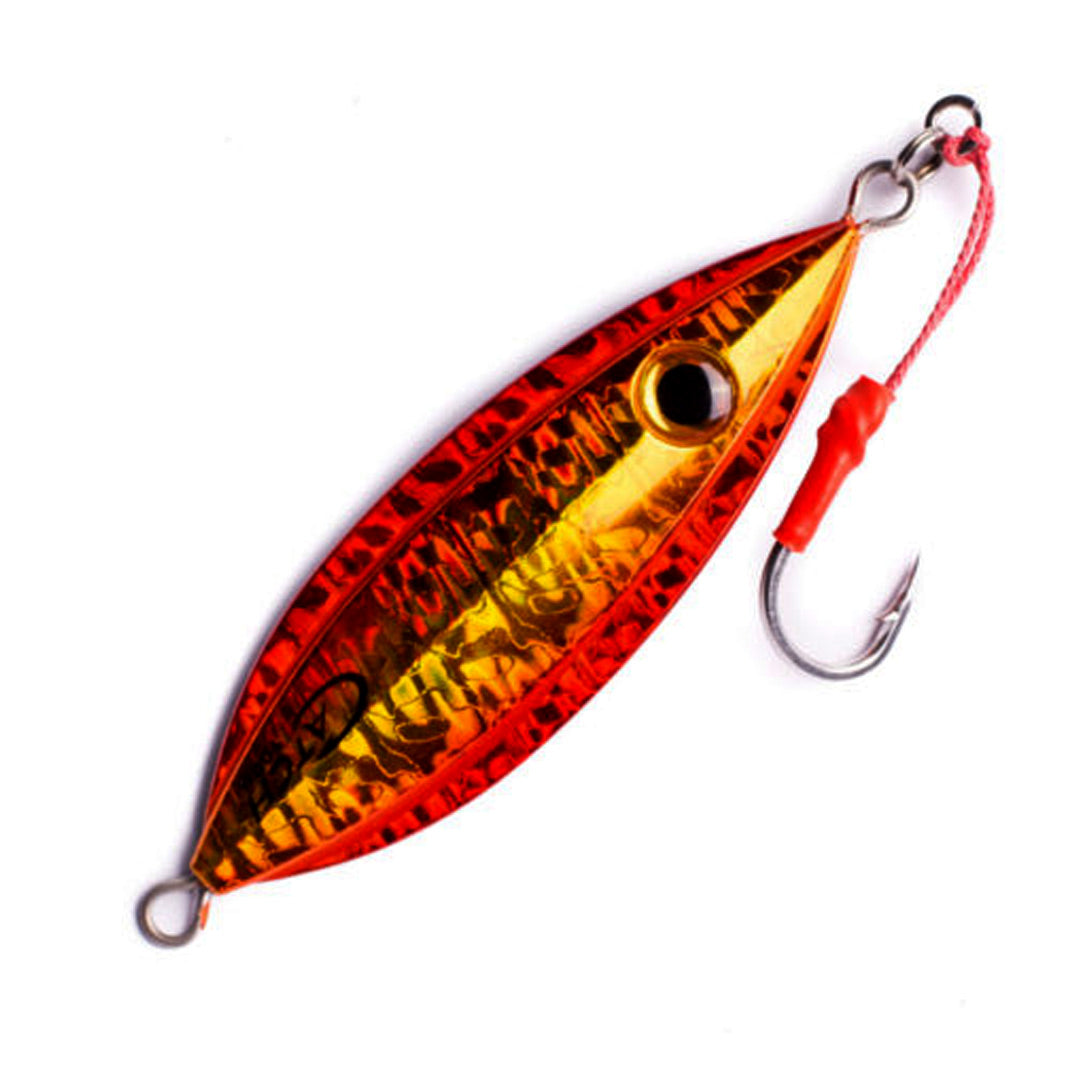 Catch Slow Pitch Jig the Boss in Orange Assassin