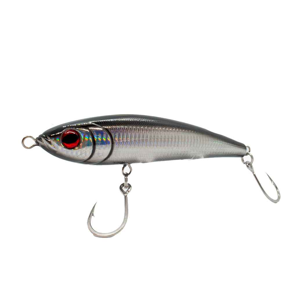 Catch Zingaz Black Ninja 180mm floating stickbait with 6/0 hooks