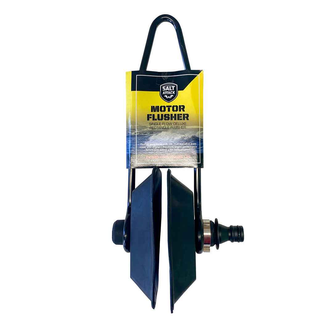 Single Flow Rectangle  Outboard Motor Muffs