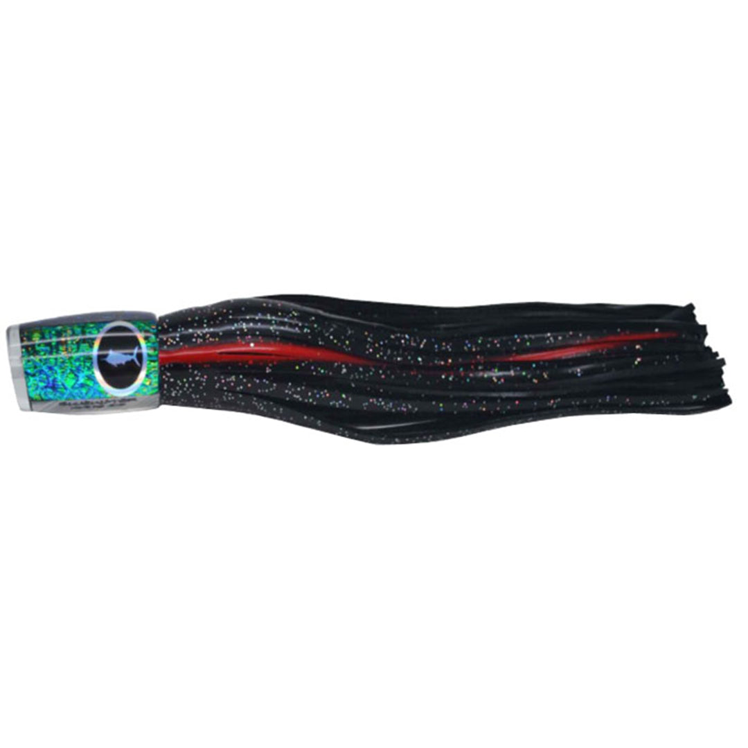 Gillies Bluewater Trolling Skirt 10 inch Plunger Black Red