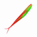 Catch Black Label Livies Softbait 5 or 7" Jerkshad - Green Red Reaper