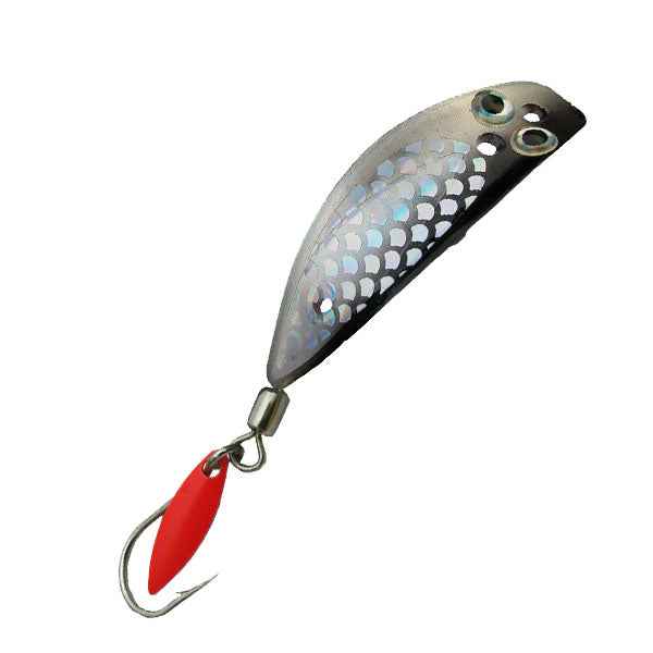 Trout Killer Trolling Lure - Holographic Black Pearl