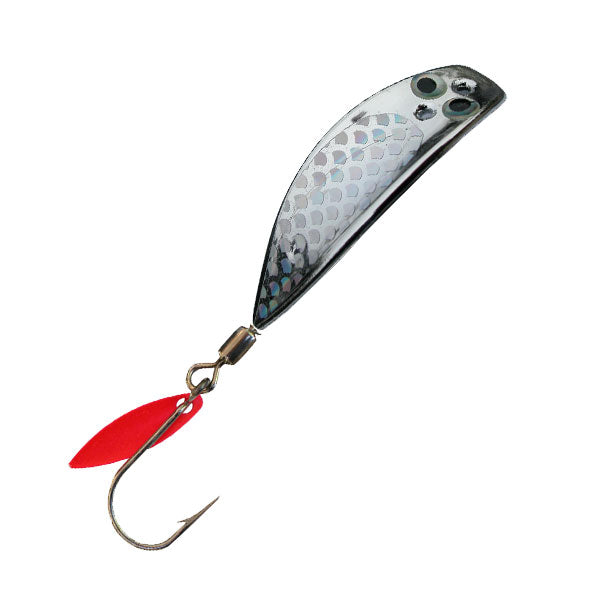 Trout Killer Trolling Lure - Holographic Chrome - LURE ME - Online Fishing Tackle.