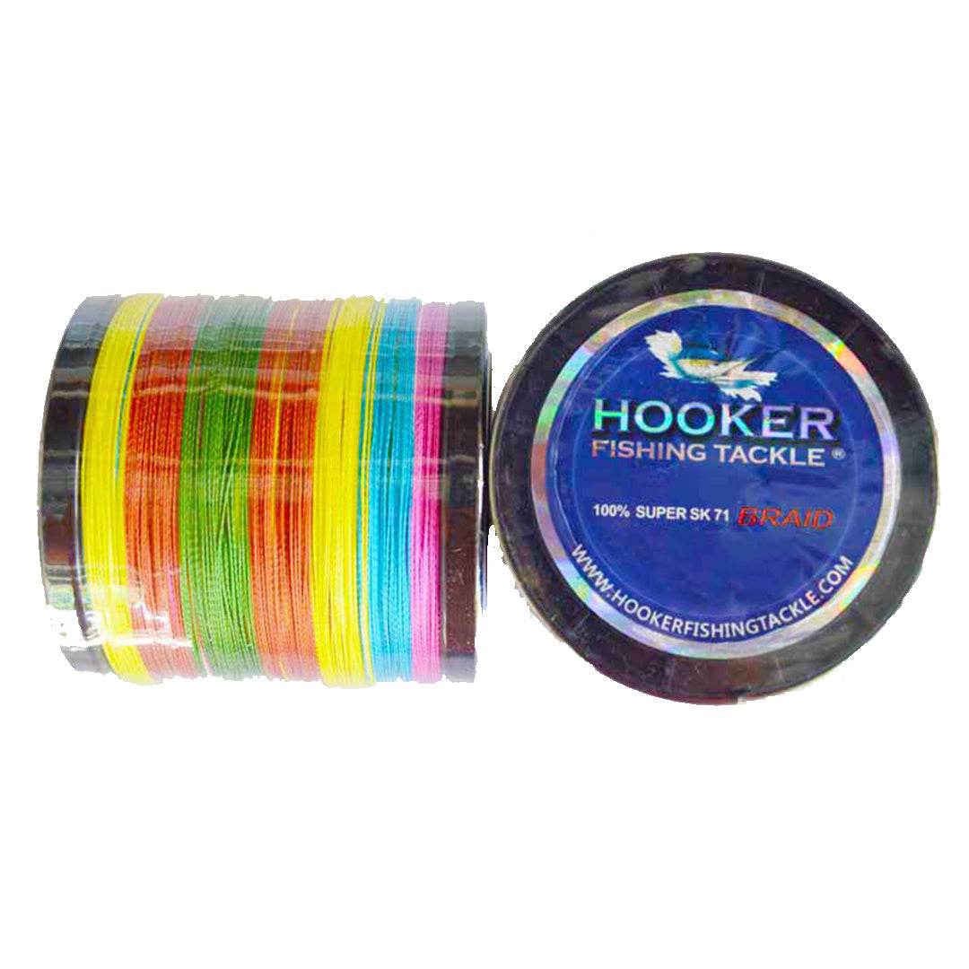 Hooker Fishing Tackle 50lb Rainbow Braid