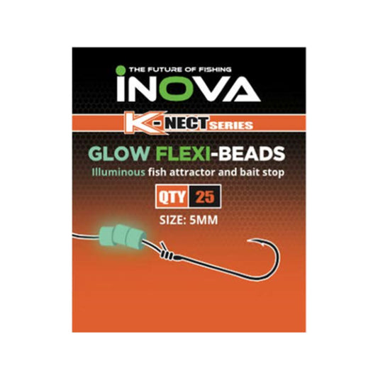 INOVA Glow Flexi Beads - LURE ME - Online Fishing Tackle.