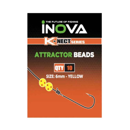 INOVA attractor beads high vis fishing beads for surfcasting and beach rigs New Zealand