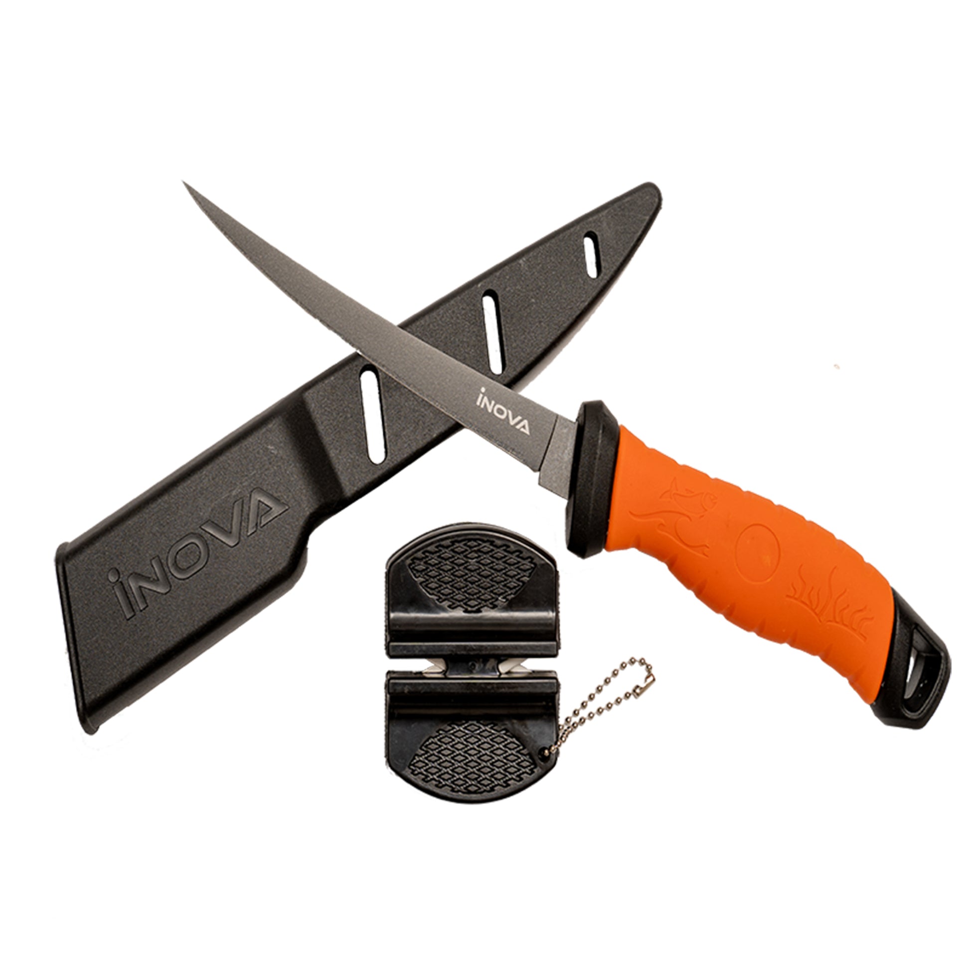 Inova Bait Fillet Knife and Sheath with 6 inch or 150mm Blade