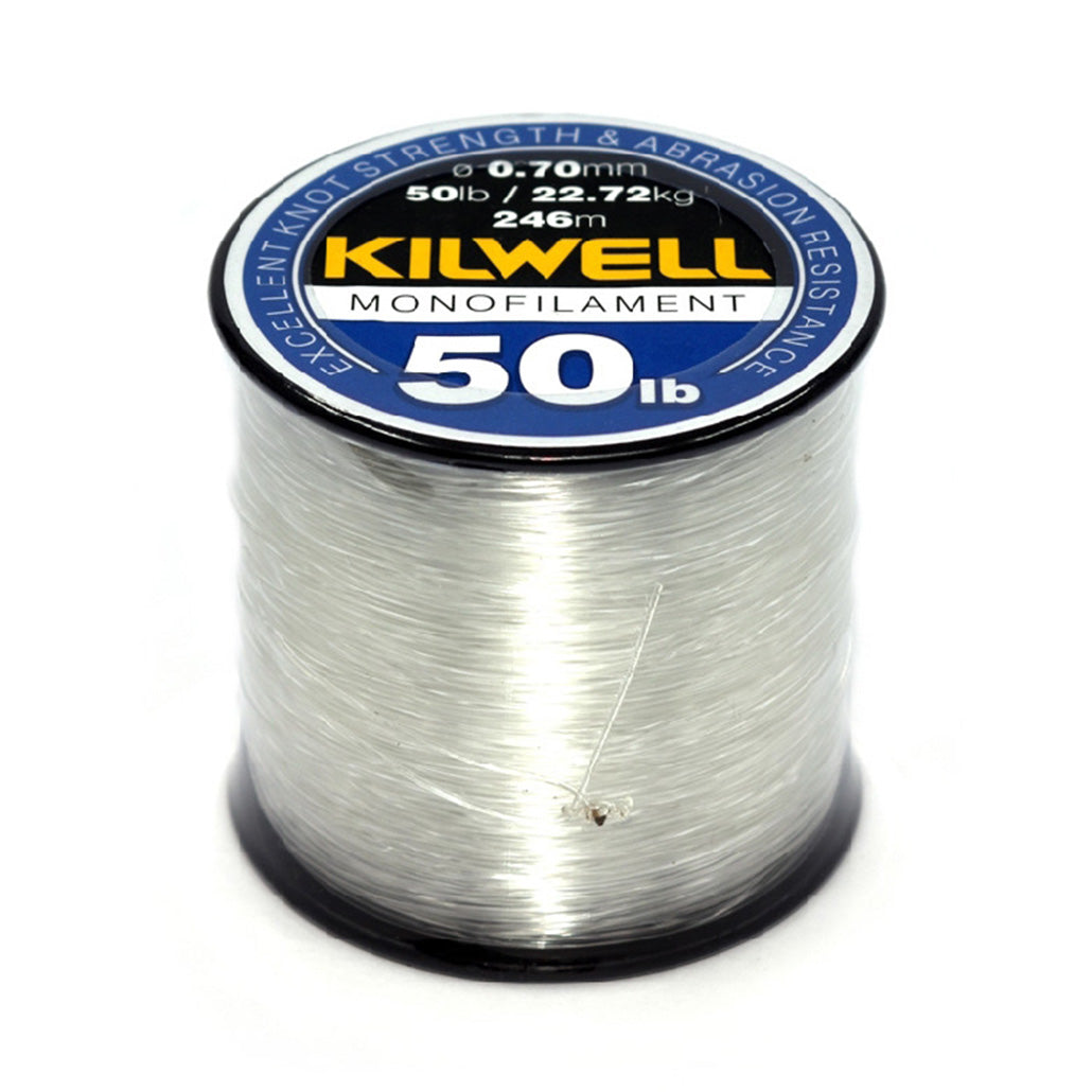 Kilwell Mono 1/4 lb Spool  Monofilament Fishing Line – Lure Me