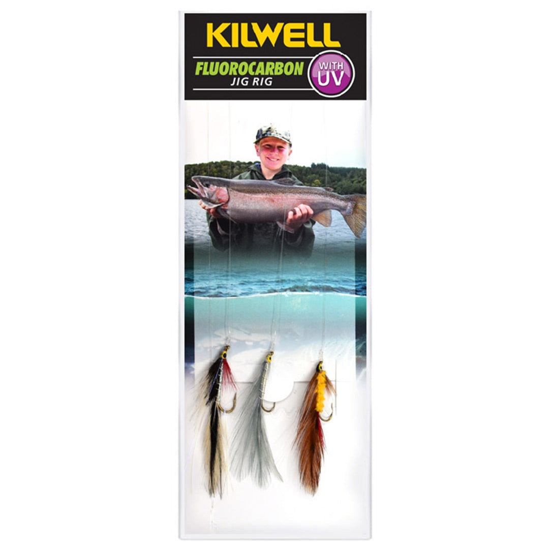 Kilwell UV Freshwater Trout Jig Rig Mix 3