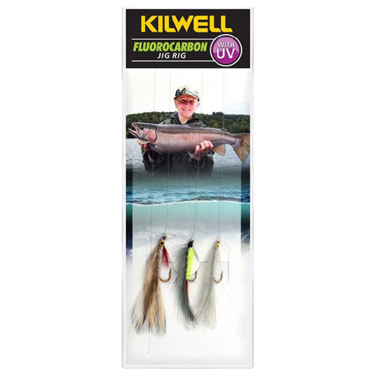 Kilwell Freshwater Jig Rig Mix 1 – Grey Ghost, Lime & Jack Sprat NZ