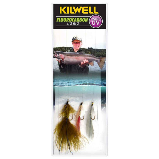 Kilwell Freshwater Jig Rig Mix 2 – Grey Ghost, Ginger Mick, Woolly Bugger NZ