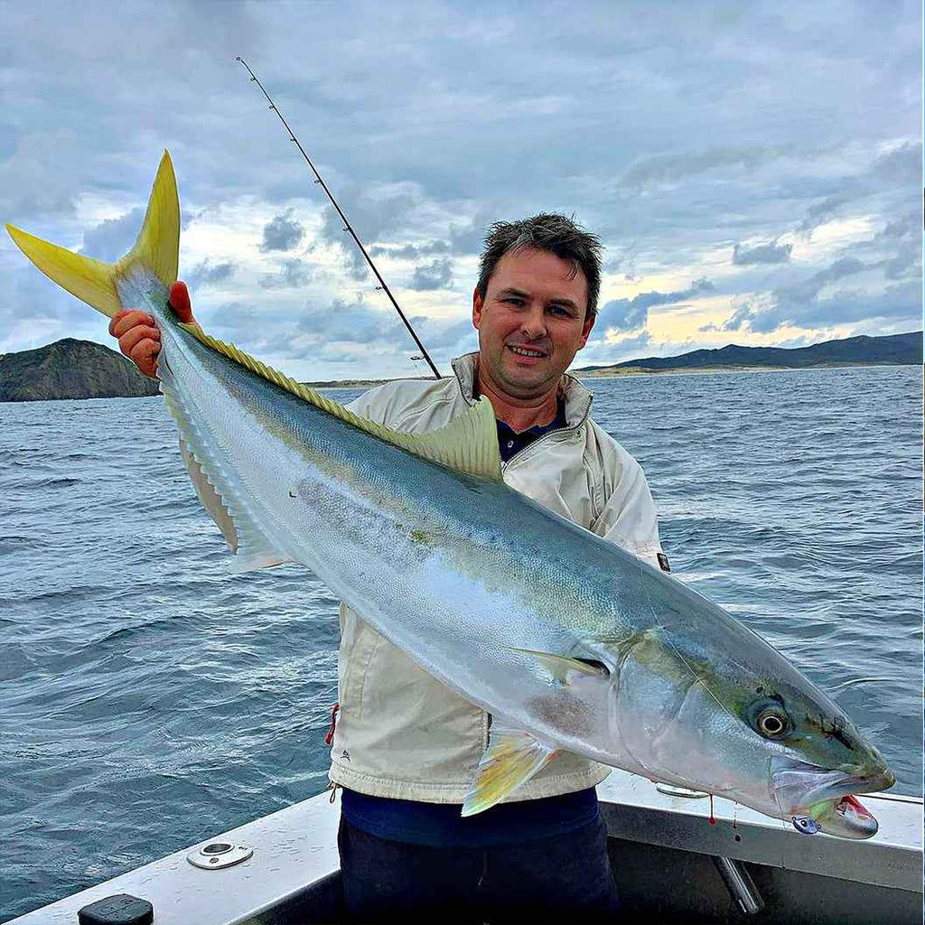 Catch Black Label Livies Softbait 5 or 7" Jerkshad - White Warrior Glow
