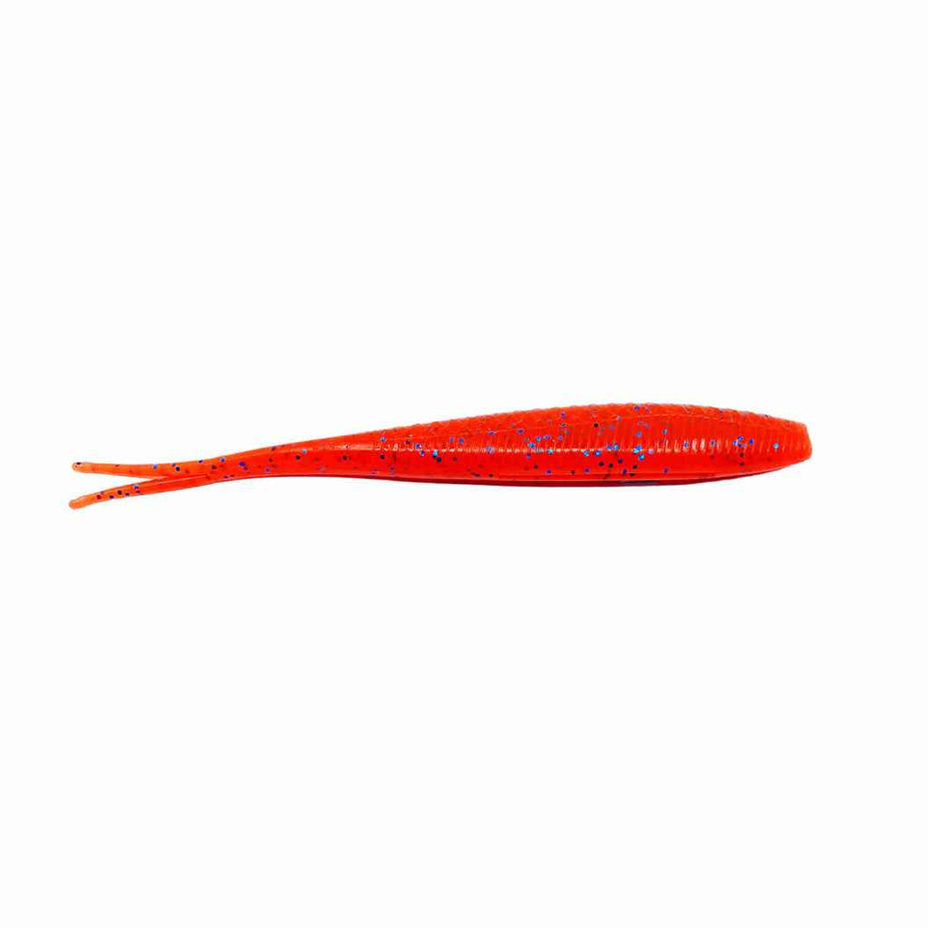Catch Black Label Livies Softbait 5 or 7" Jerkshad - Orange Assassin