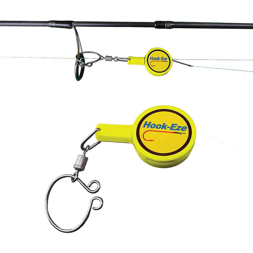 Hook Eze Fishing Knot Tying Tool Twin Pack in Yellow