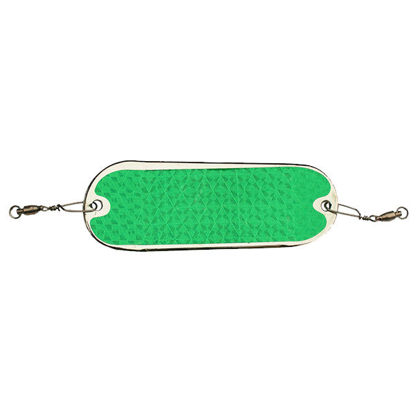 ProChip 4 Trout Trolling Flasher - Chrome Green - LURE ME - Online Fishing Tackle.