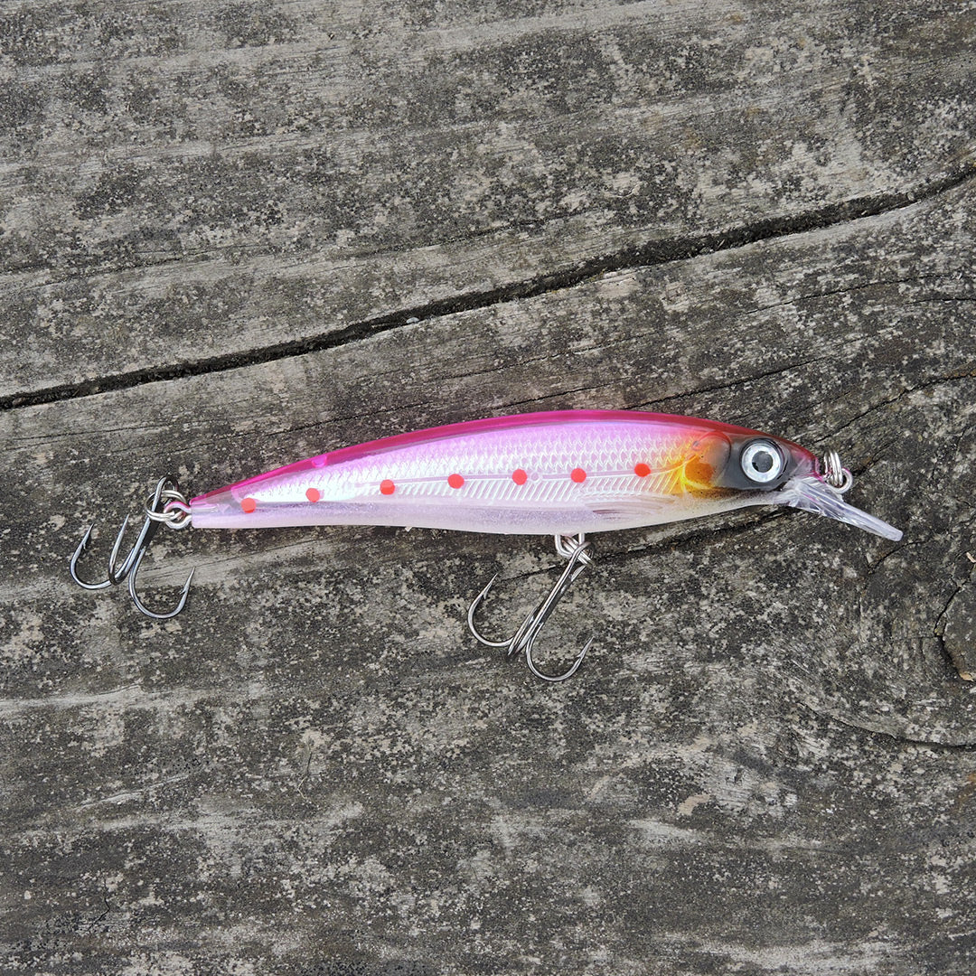 Bibbed Minnow Snapper Tackle Lure - Pinkie