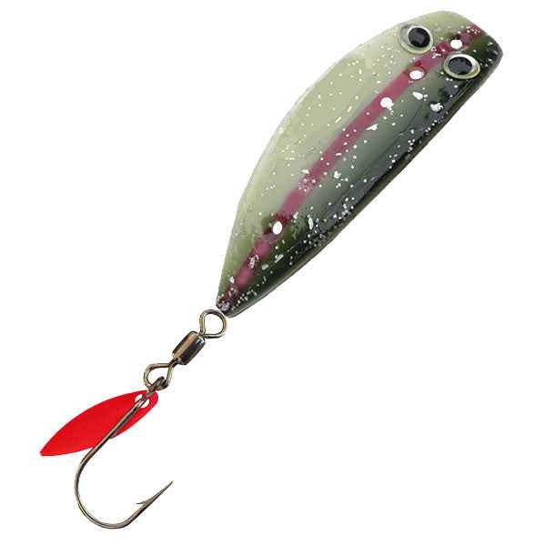 Trout Killer Trolling Lure - Army Truck Glow