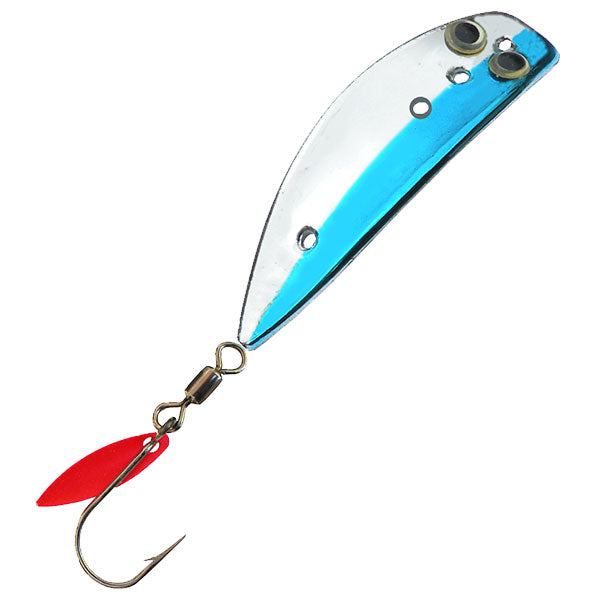 Trout Killer Trolling Lure - Chrome Neon Blue - LURE ME - Online Fishing Tackle.