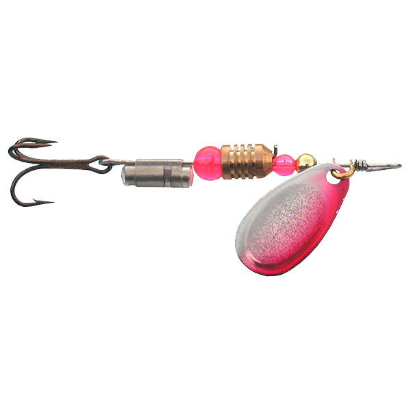 Spinster Spin Fishing Lure | Pinky Red - LURE ME - Online Fishing Tackle.