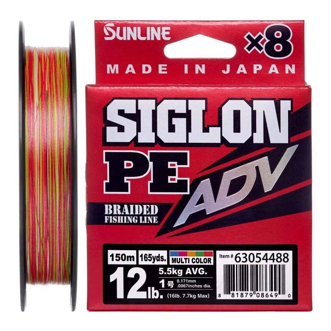Siglon PE ADV x8 Multi Colour Braid