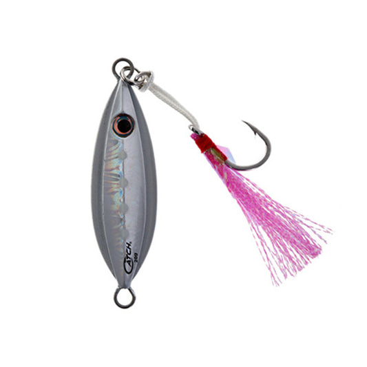 Slow PItch Jig Catch Baby Boss White Warrior